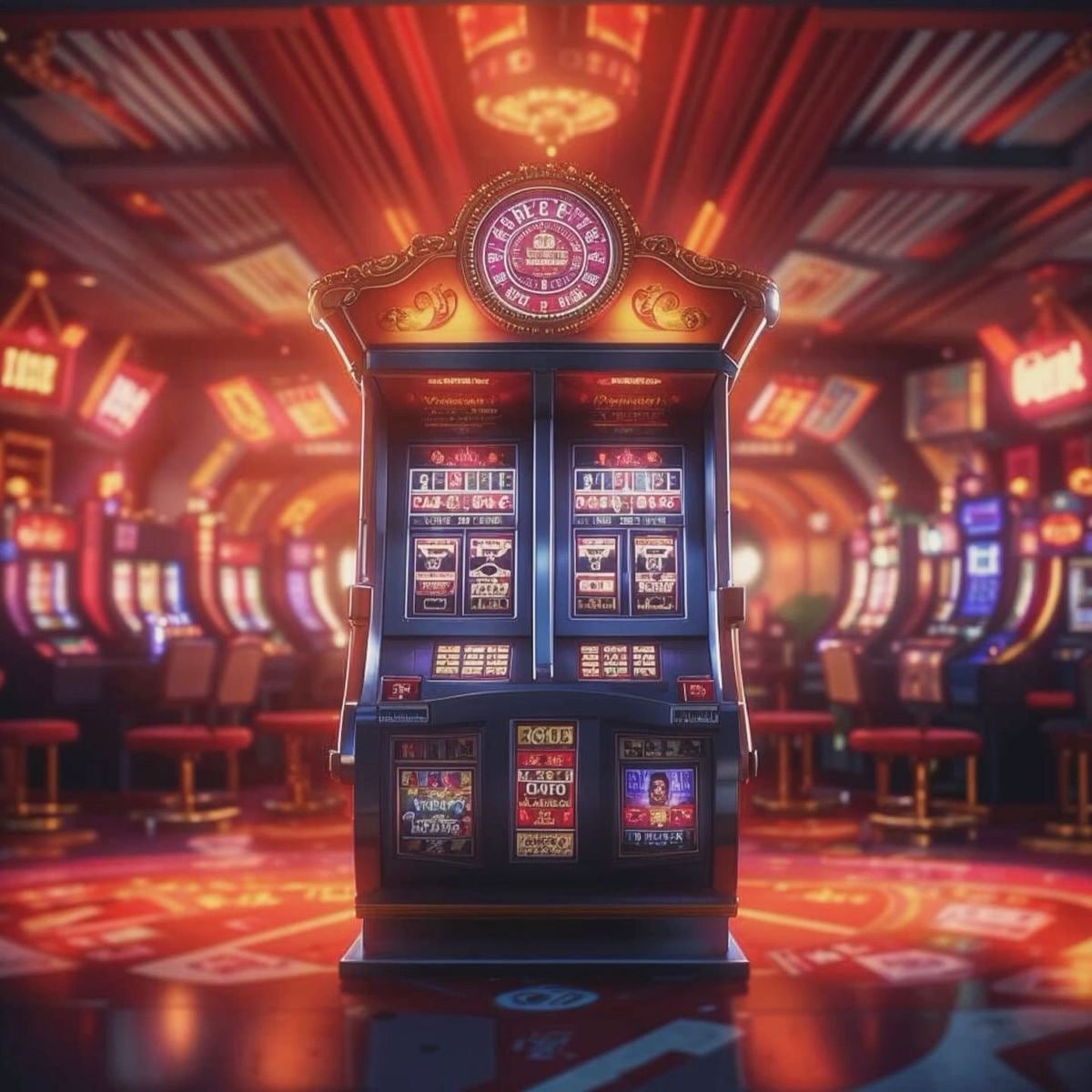 pk77 player enjoying mobile casino and sports betting on smartphone